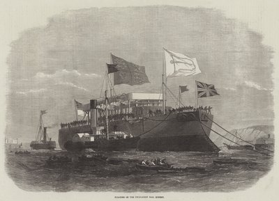 Floating of the Twin-Screw Ram, Rupert by Edwin Weedon